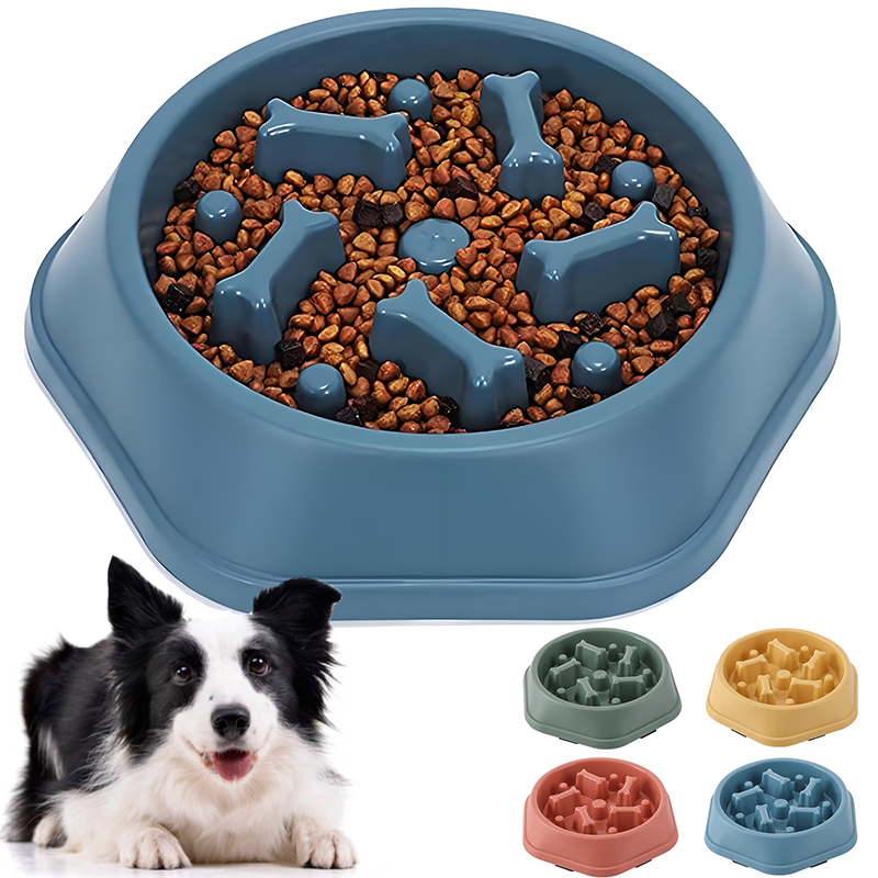 Royal Canin Food Medium - Slow Feeder Hundenapf, Anti-Erstickung, Welpenfutternapf, rutschfest,
