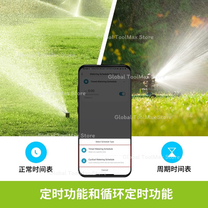 Bluetooth Smart 2-Wege-Bewässe – Timer Dual Outlet Bewertung und Preis