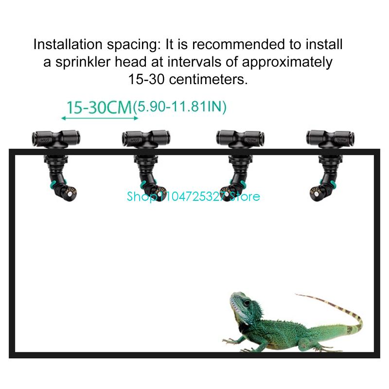 D8KF Regenwälder Tanks Nebelsp – Misting Nozzle Reptile Bewertung und Preis